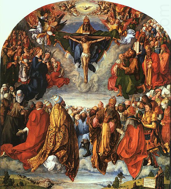 Adoration of the Trinity, Albrecht Durer